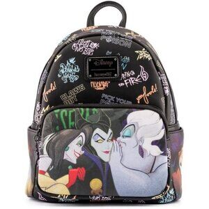 ⚡Loungefly Disney Villains Club Mini Backpack